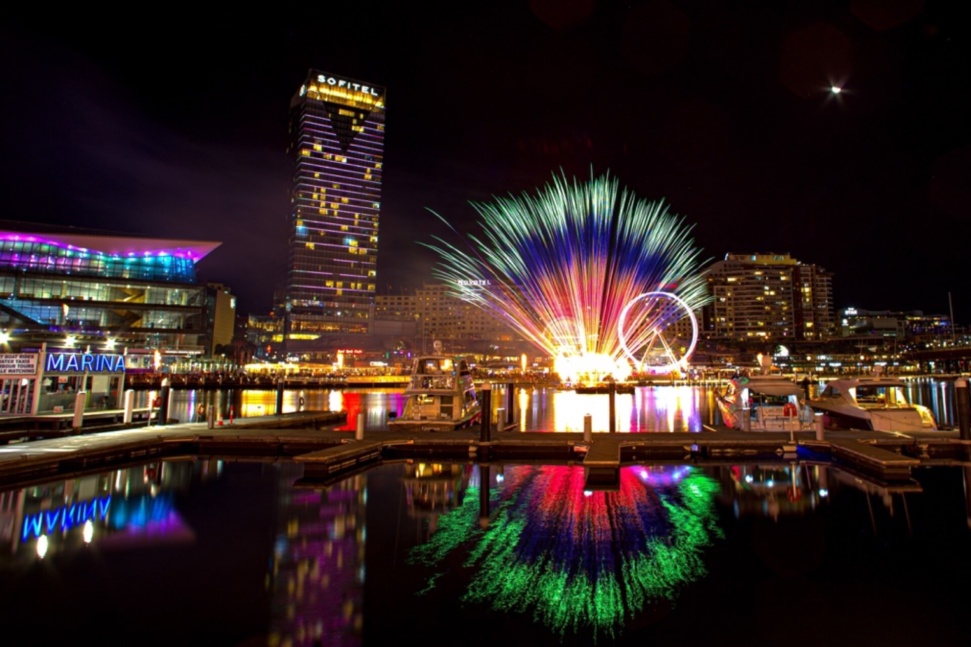 Watch the Fireworks Darling Harbour at Planar Restaurant