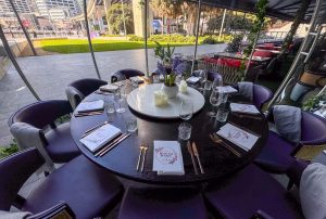 Inside Dining Dome at Planar Restaurant