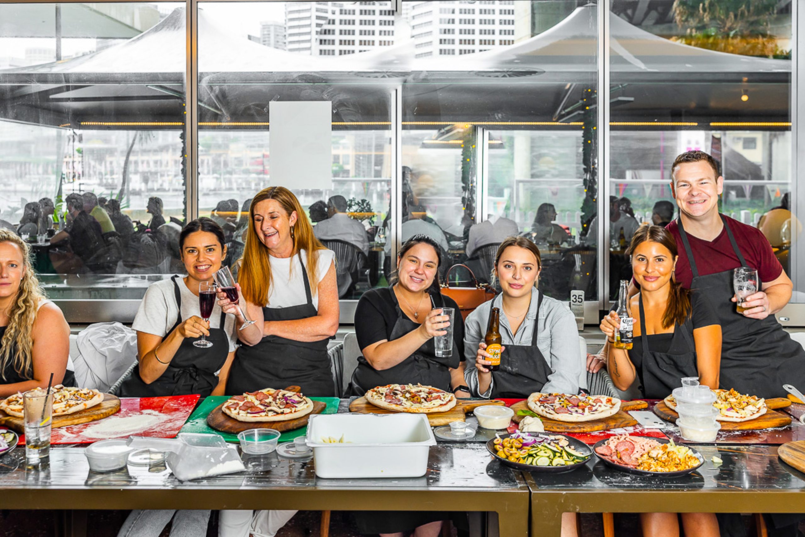 Pizza Making Class At Planar Restaurant