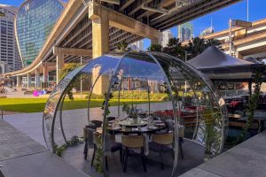 Planar Restaurant's Dining Dome