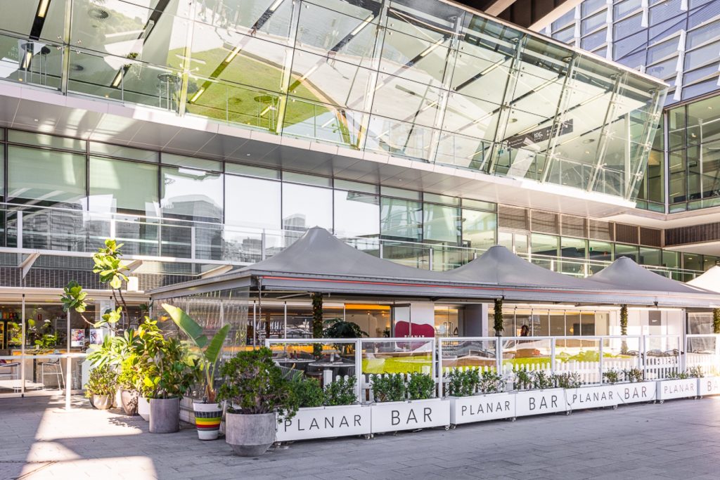 Planar Restaurant under the Sydney Convention Centre Darling Harbour